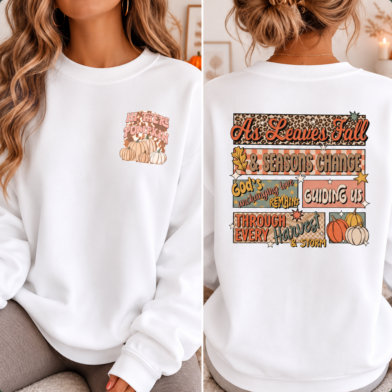 "Hi There Pumpkin" POCKET PRINT ONLY