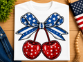 Cherry & Bow Graphic Tee