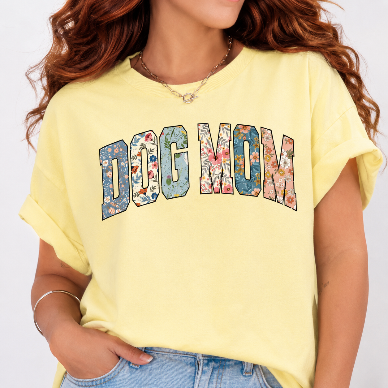 "Dog Mom" Graphic Tee