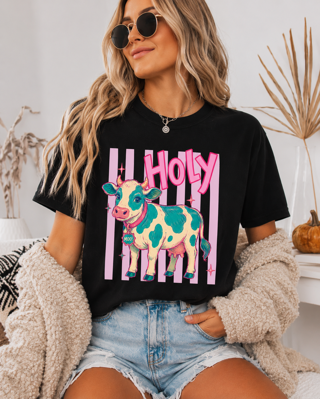 "Holy Cow" Graphic Tee