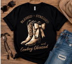 “Blessed, Stressed & Cowboy Obsessed” Tee