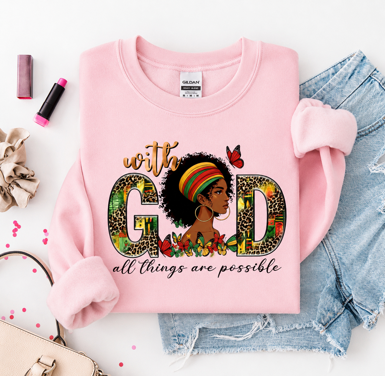 "With God All Things Are Possible" Tee