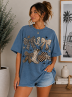 Bows & Boots Graphic Tee