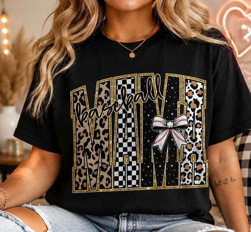 "Baseball Mama" Tee