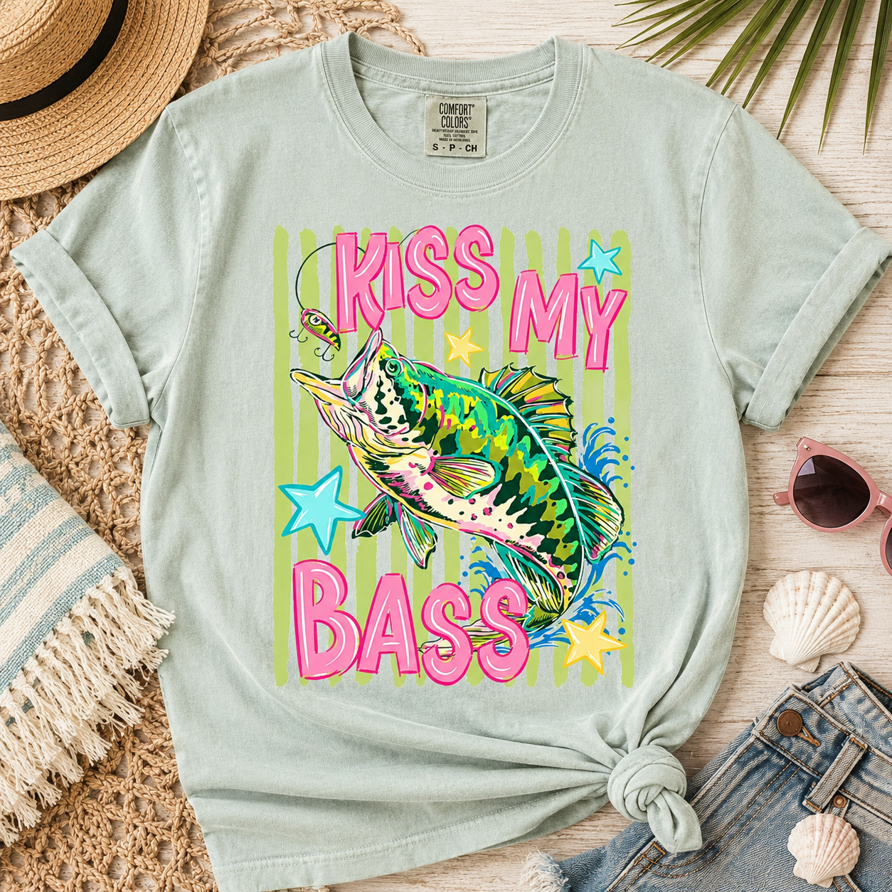 "Kiss My Bass" Comfort Tee