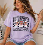 "Diet Dr.Pepper Social Club" Tee