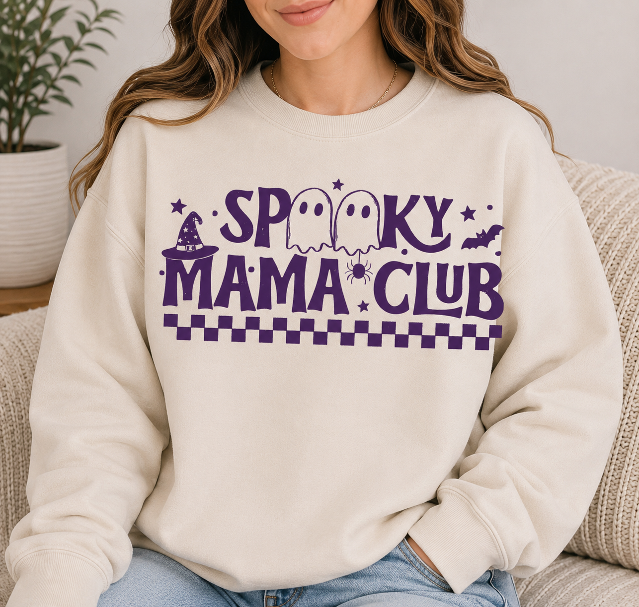 "Spooky Mama Club" Graphic Tee