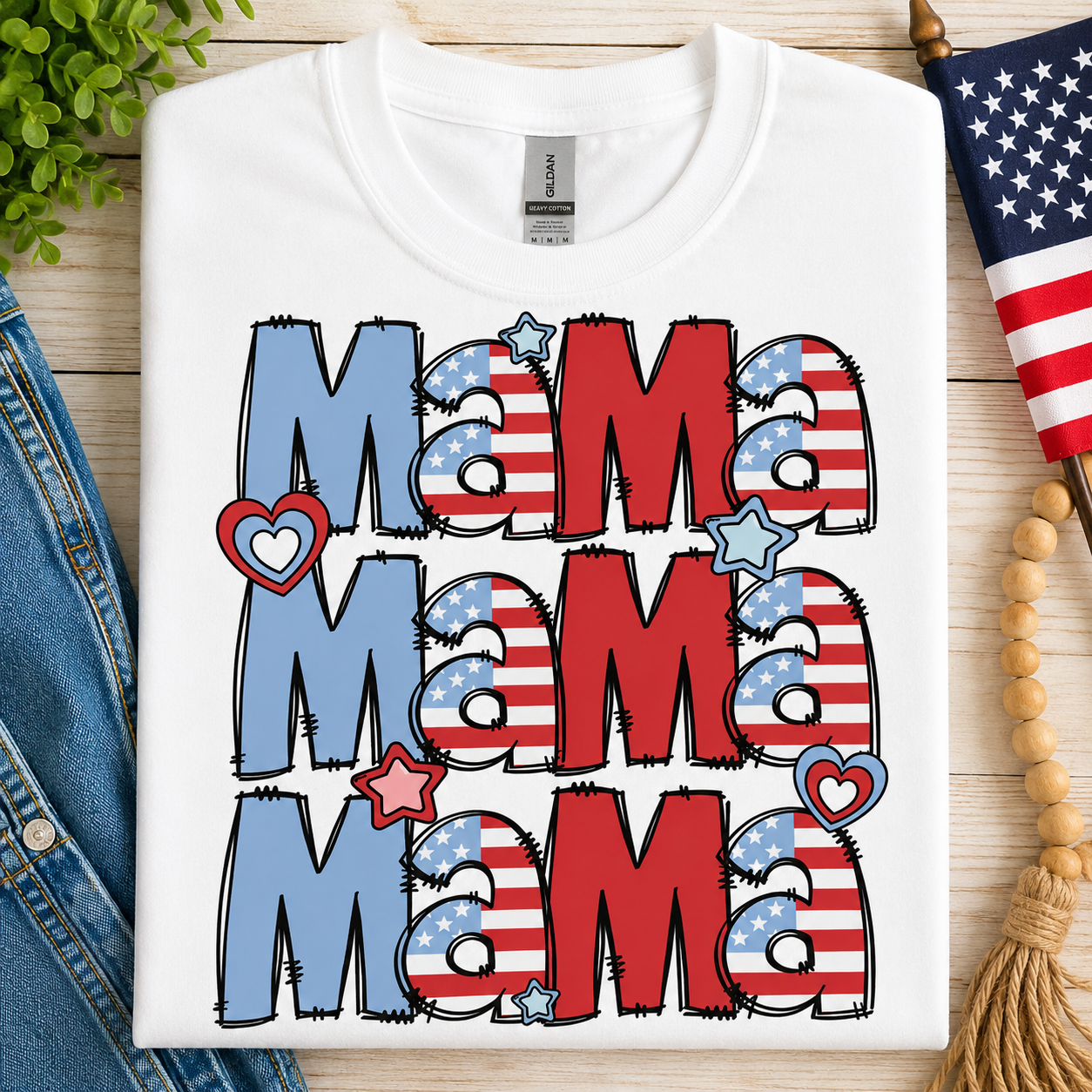 "Mama, Mama, Mama" Graphic Tee