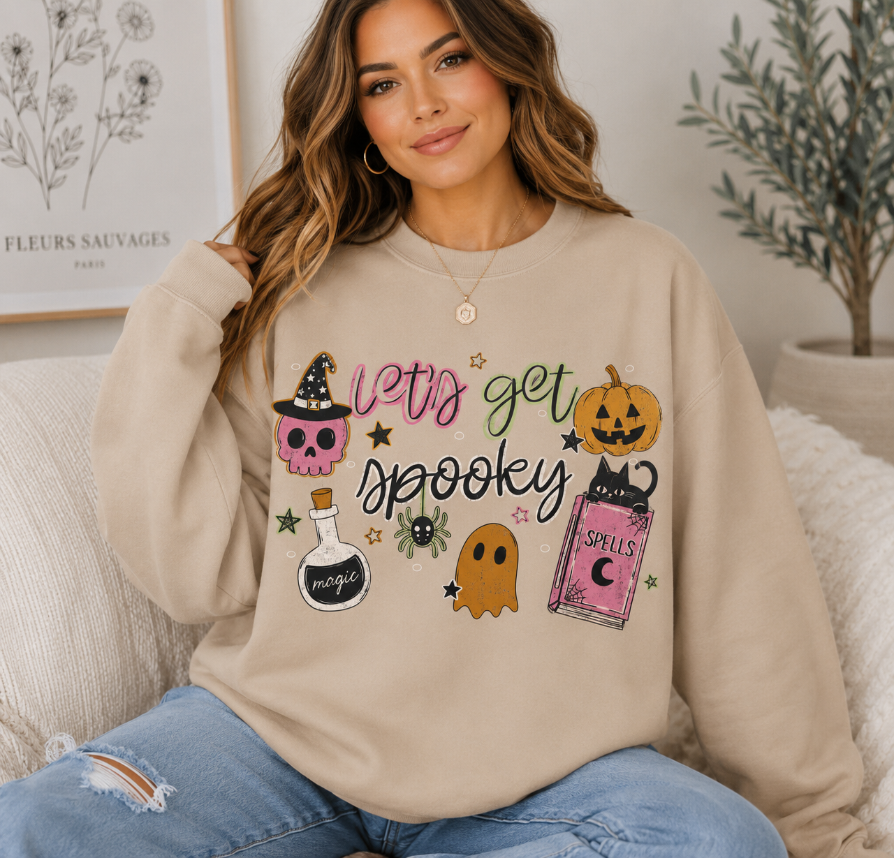 "Let's Get Spooky" Graphic Tee