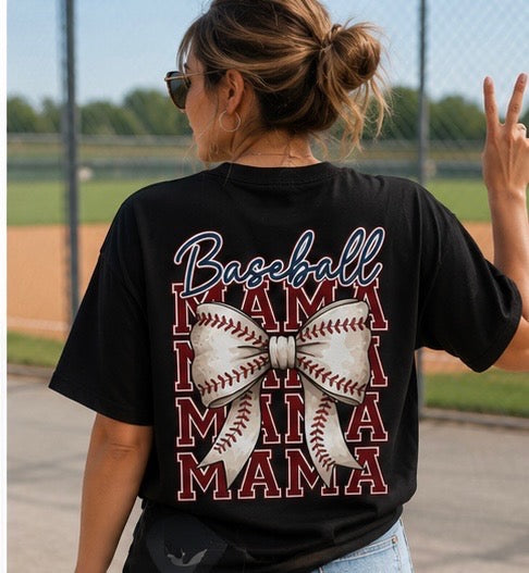 "Baseball Mama, Mama" Tee