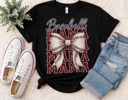 "Baseball Mama, Mama" Tee