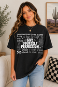 "Give Yourself Permission..." Graphic Tee