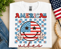 "American Vibes" With Smiley Face Tee