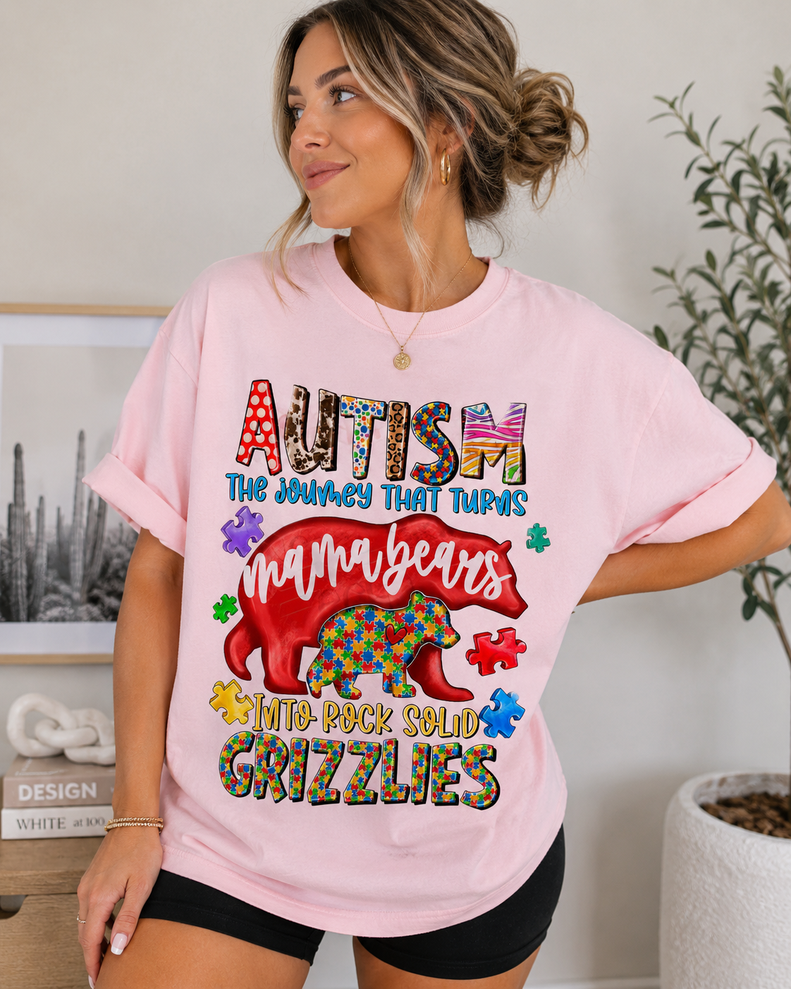 Autism Mama Bear Tee