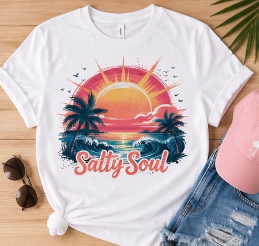 "Salty Soul" Graphic Tee