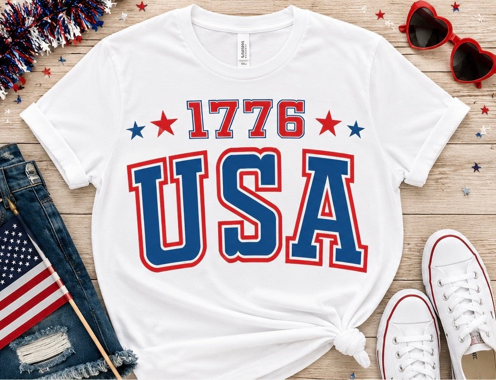 "1776 USA" Graphic Tee