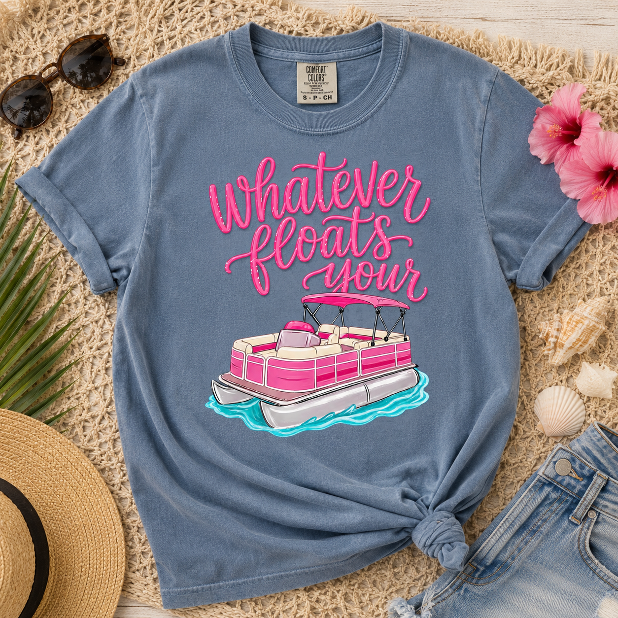 "Whatever Floats Your Boat" Comfort Tee