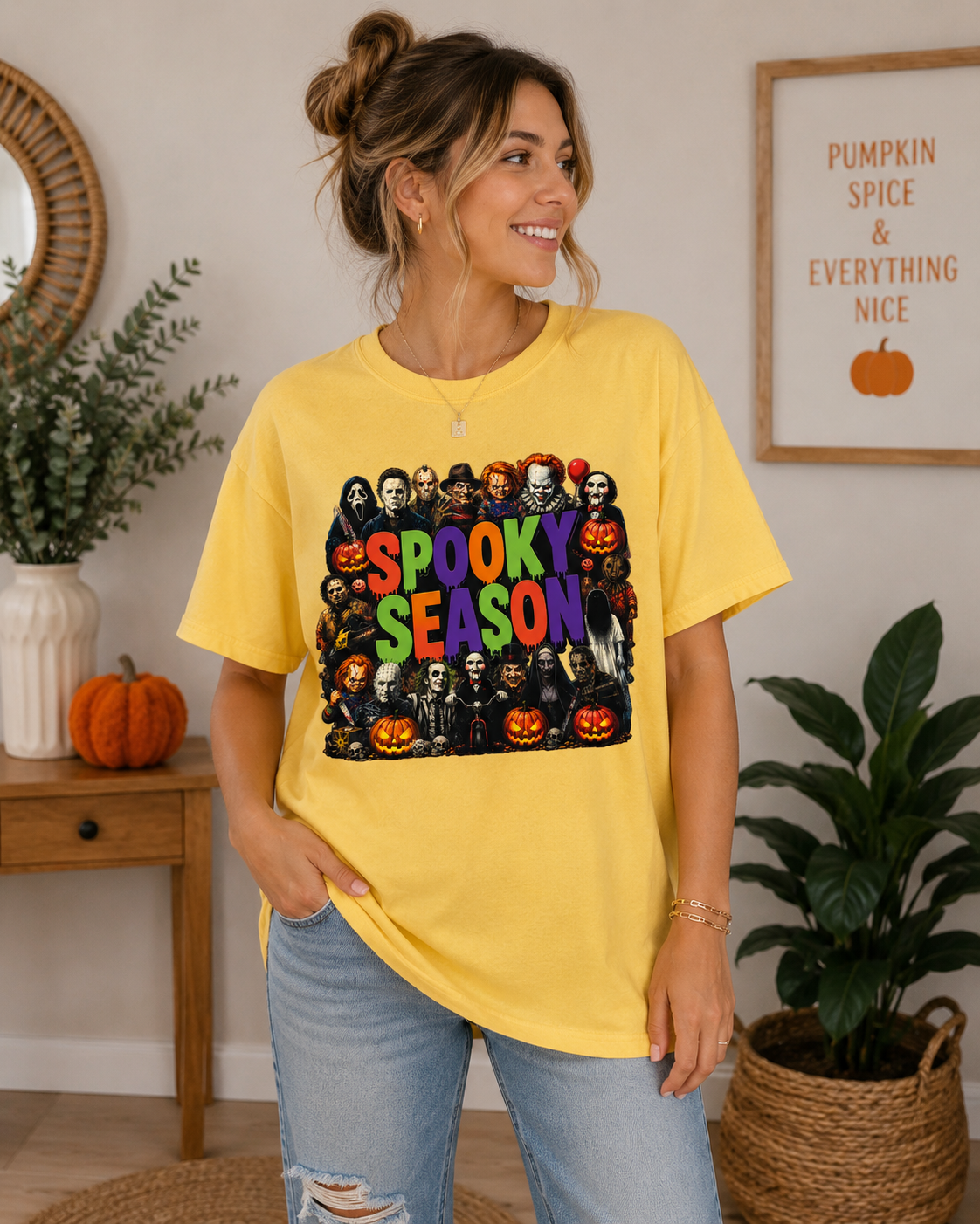 "Spooky Season" Graphic Tee