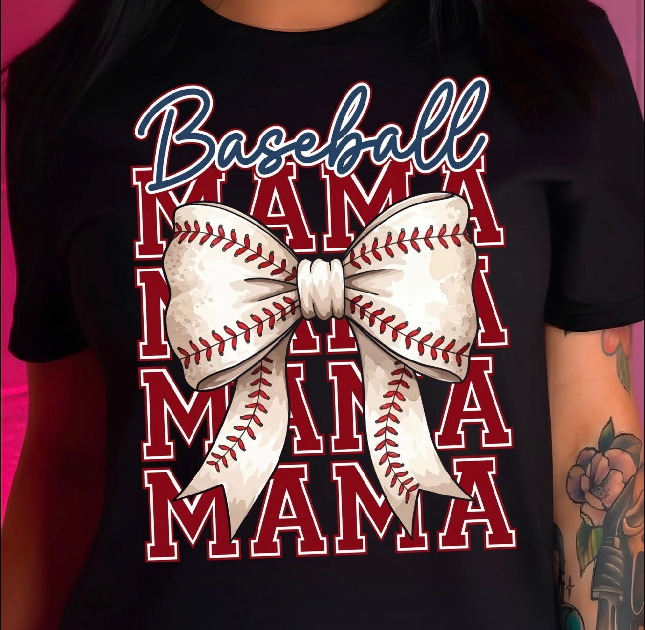 "Baseball Mama, Mama" Tee