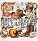 "McGraw" Graphic Tee