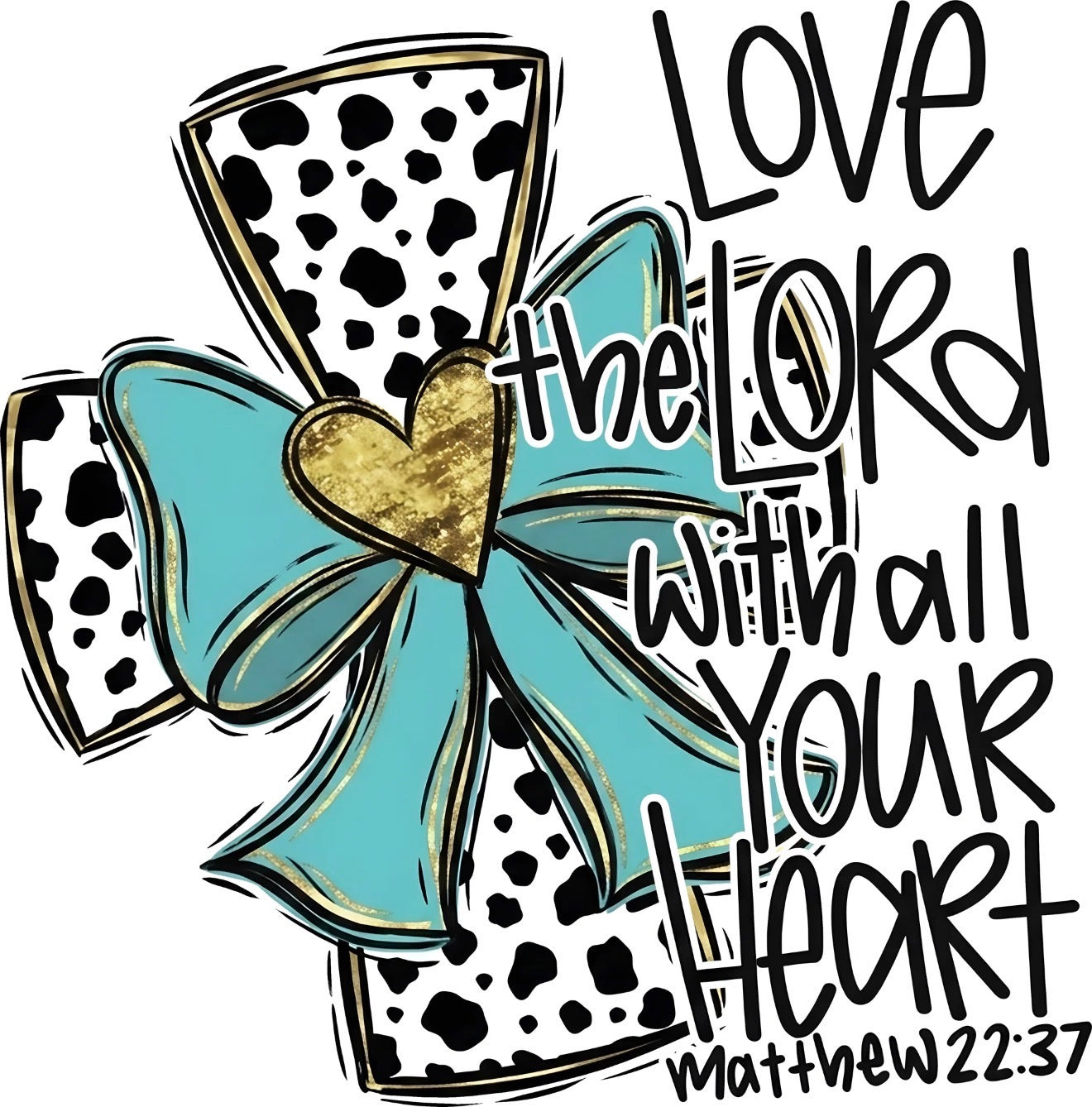 "Love The Lord With All Your Heart" Tee