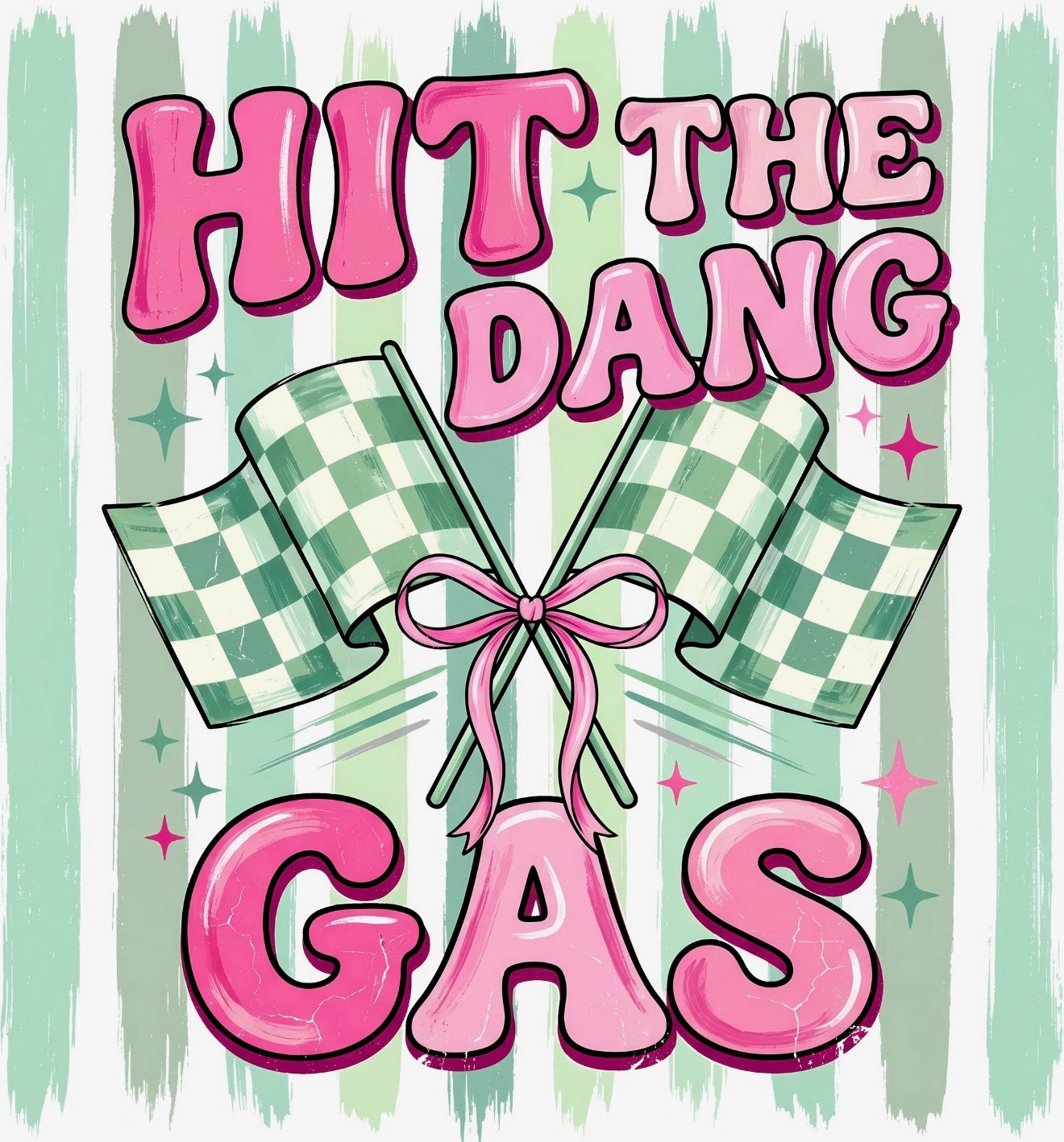 "Hit The Dang Gas" Graphic Tee