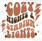 Cozy Nights & Stadium Lights" Tee