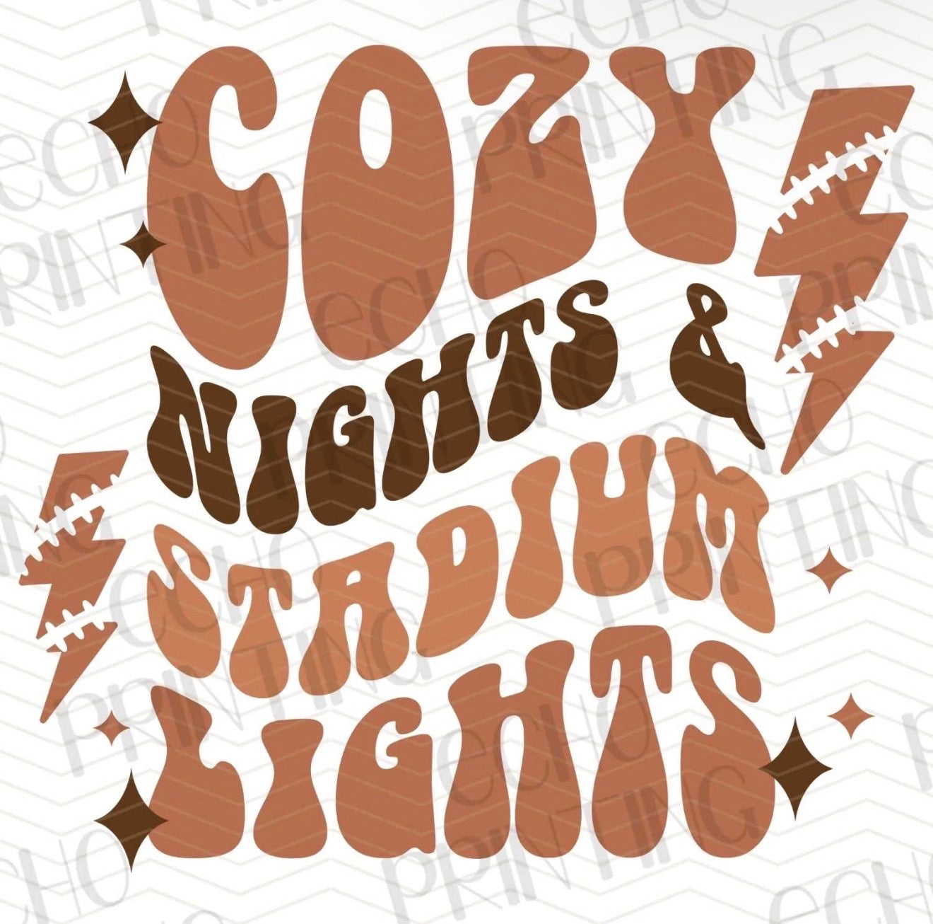 Cozy Nights & Stadium Lights" Tee