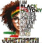 'I Am Black History..." Juneteenth Tee