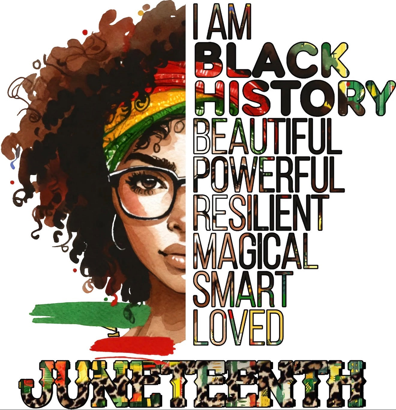 'I Am Black History..." Juneteenth Tee