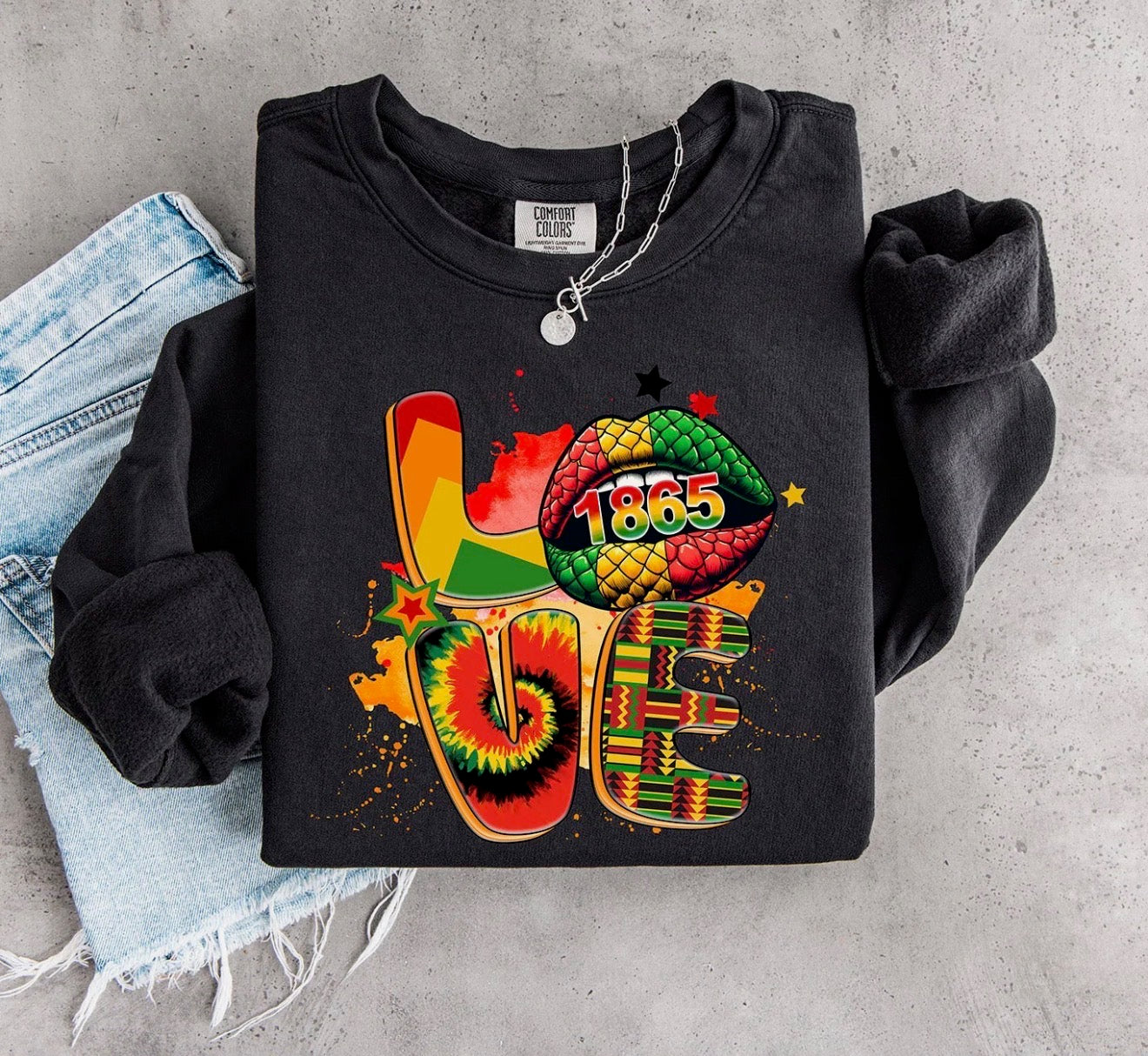 "LOVE" Juneteenth Graphic Tee