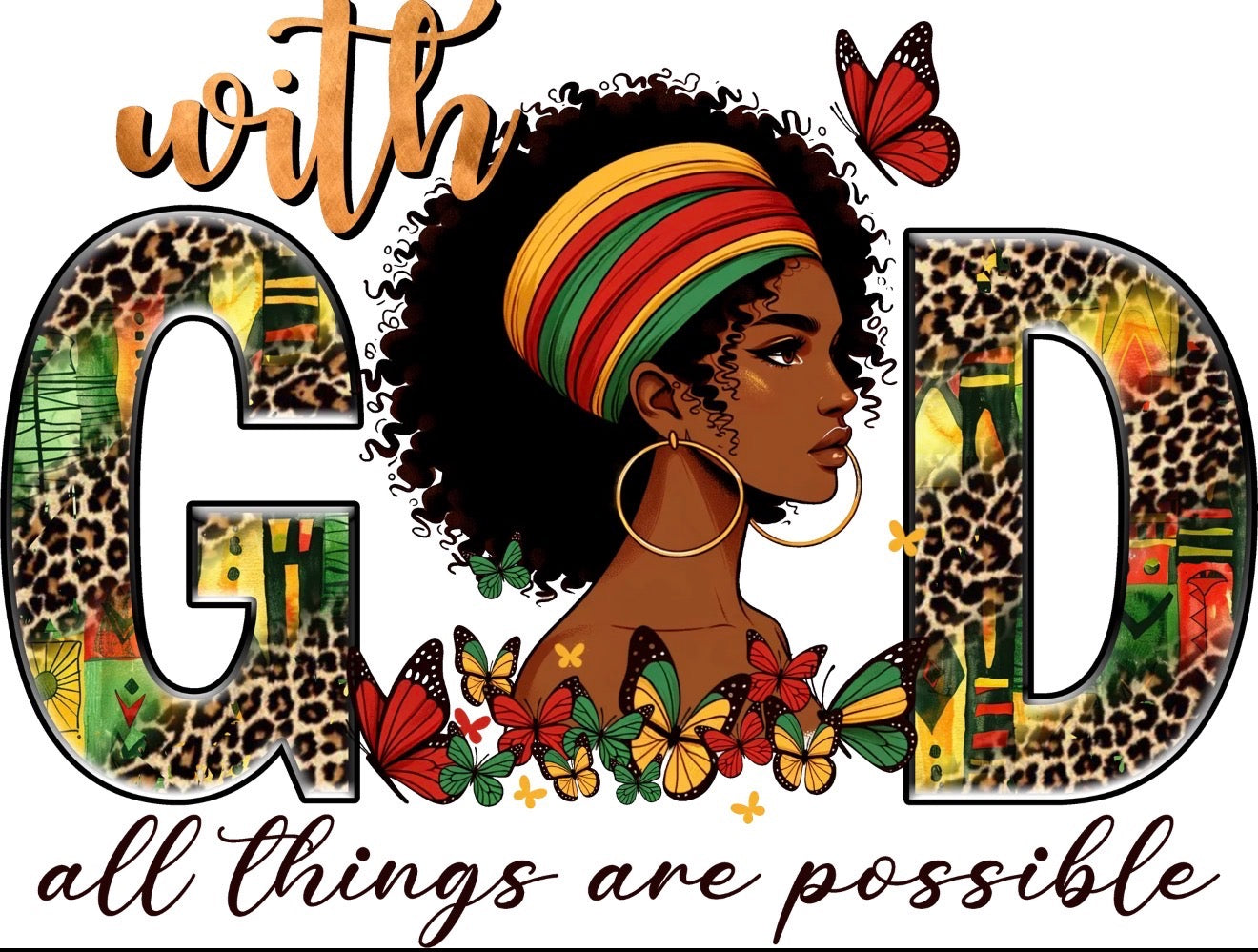 "With God All Things Are Possible" Tee