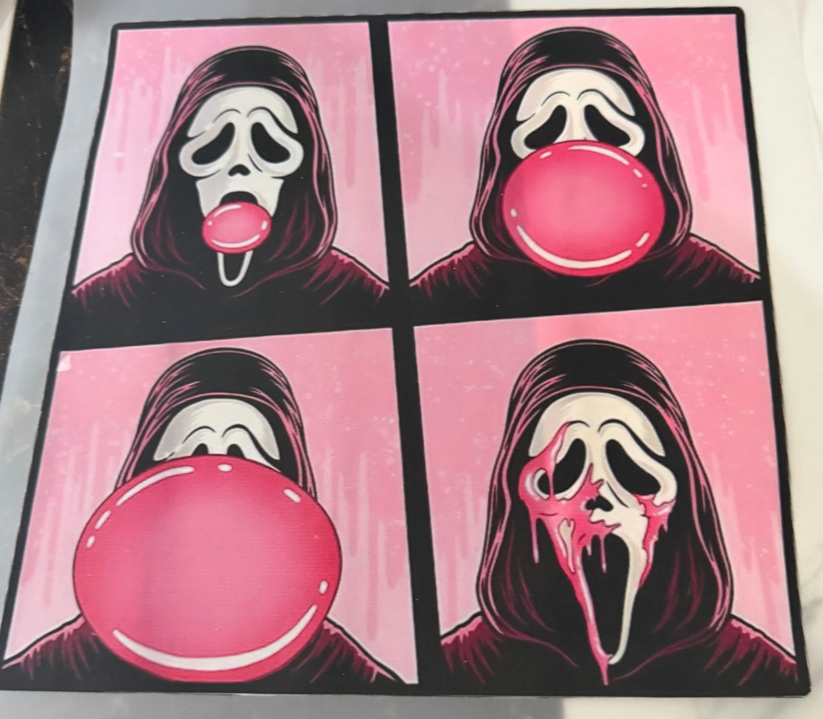 Scream Bubble Gum Graphic Tee