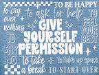 "Give Yourself Permission..." Graphic Tee