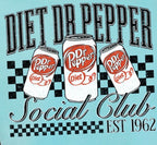 "Diet Dr.Pepper Social Club" Tee