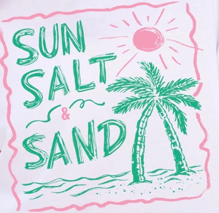"Sun, Salt & Sand" Tee