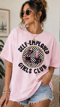 "Self-Employed Girls Club" Graphic Tee