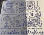 "I'd Rather Be Thrifting" Graphic Tee