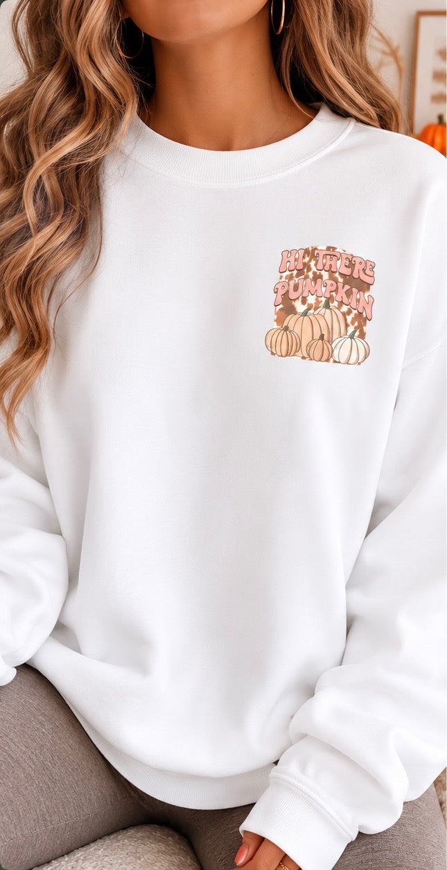 "Hi There Pumpkin" POCKET PRINT ONLY