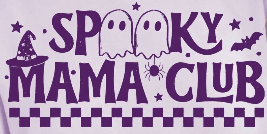 "Spooky Mama Club" Graphic Tee