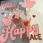 "Take Me To My Happy Place" Graphic Tee