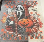 "Pumpkin Spice Makes Me Nice" Graphic Tee